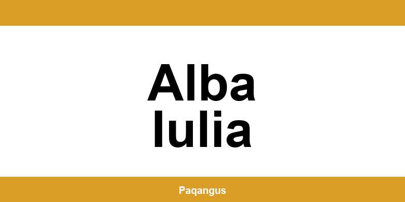 Contacte imediate Ship & Go Cargus din Alba Iulia